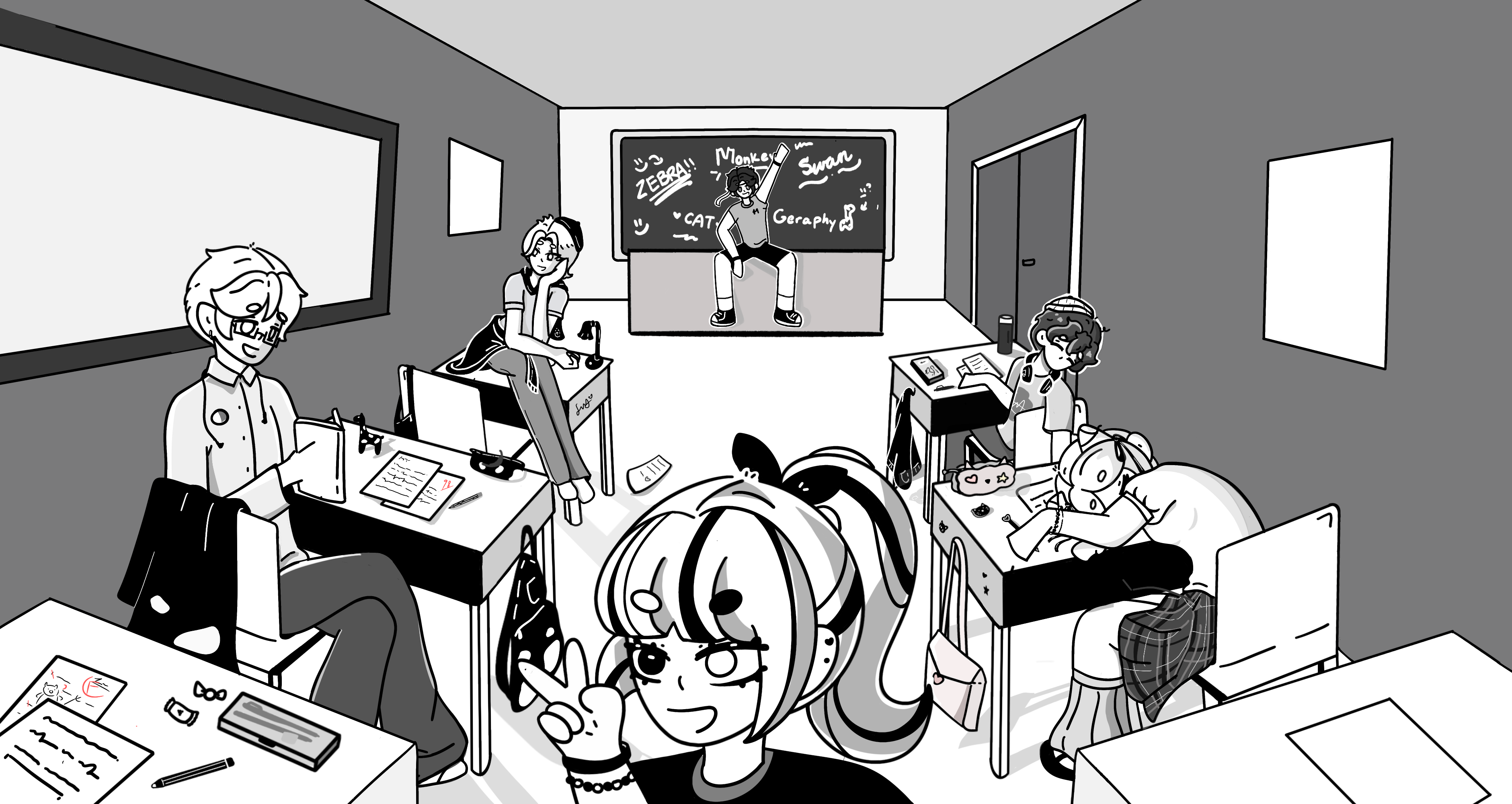 Bottom middle illustration