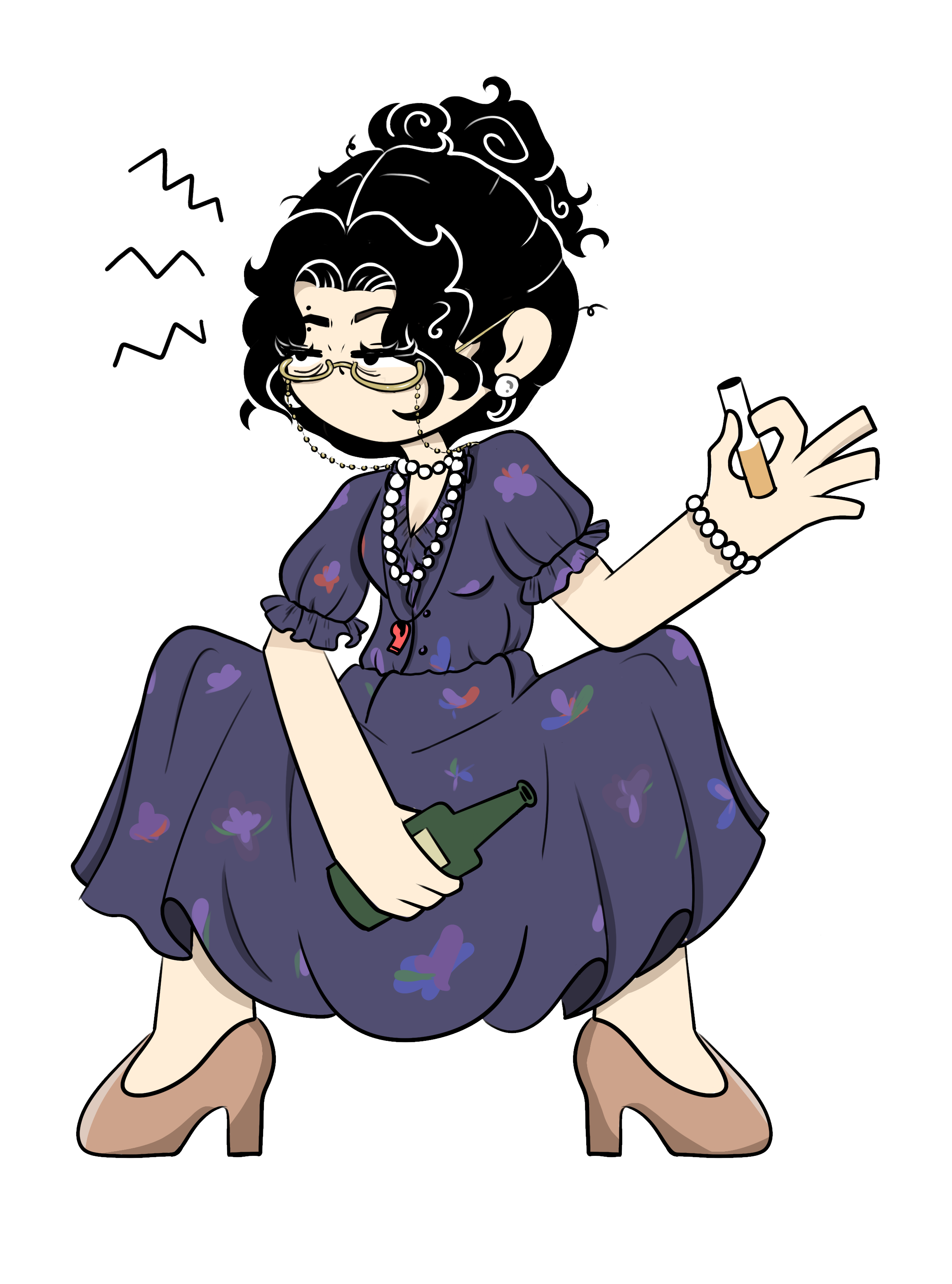 Miss Hannigan Cartoon