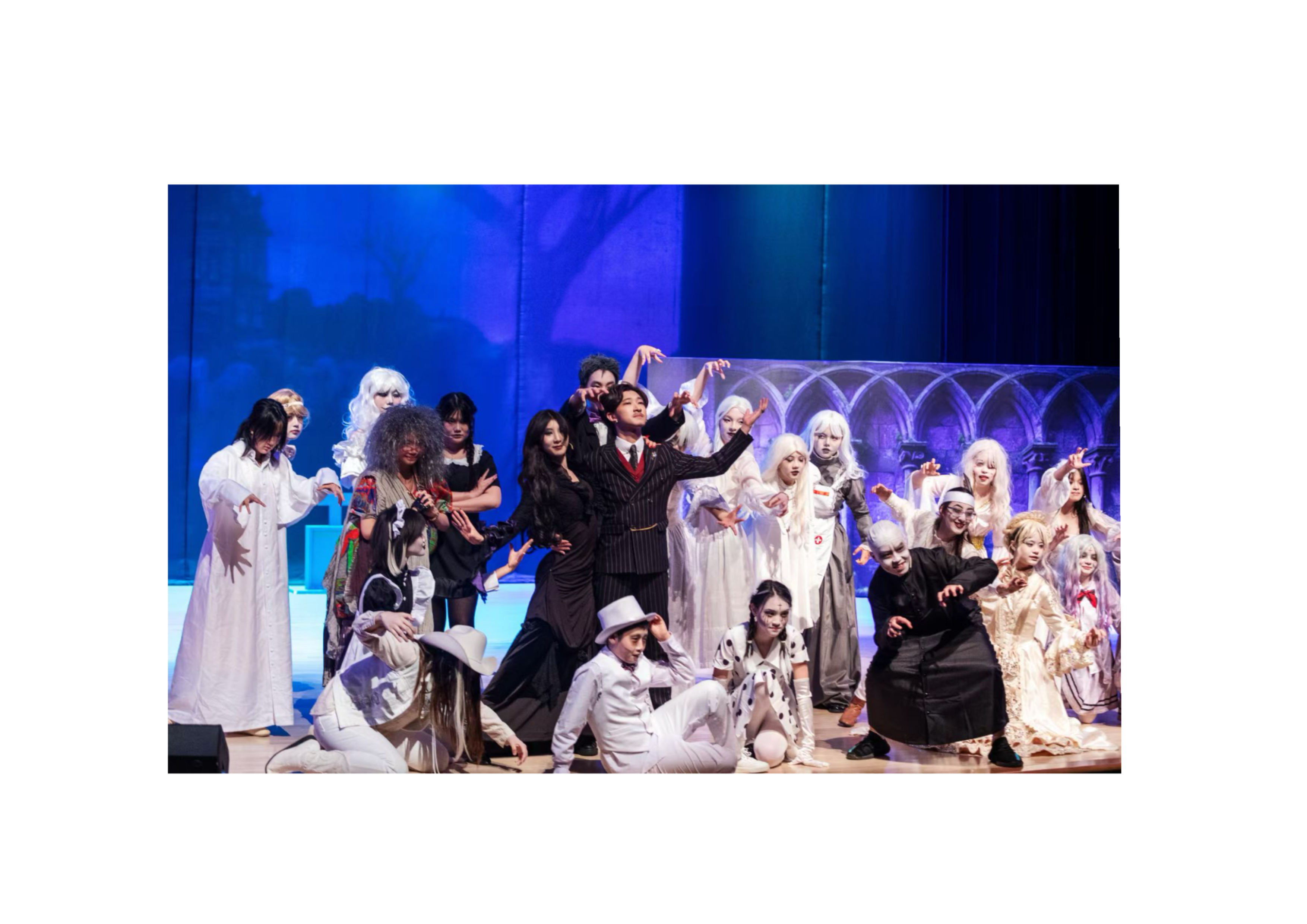 Addams Family Cast Group