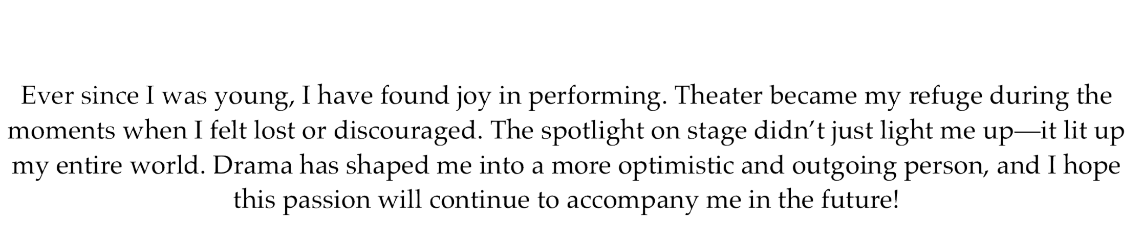 Stage spotlight solo